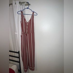 Striped Jumpsuit